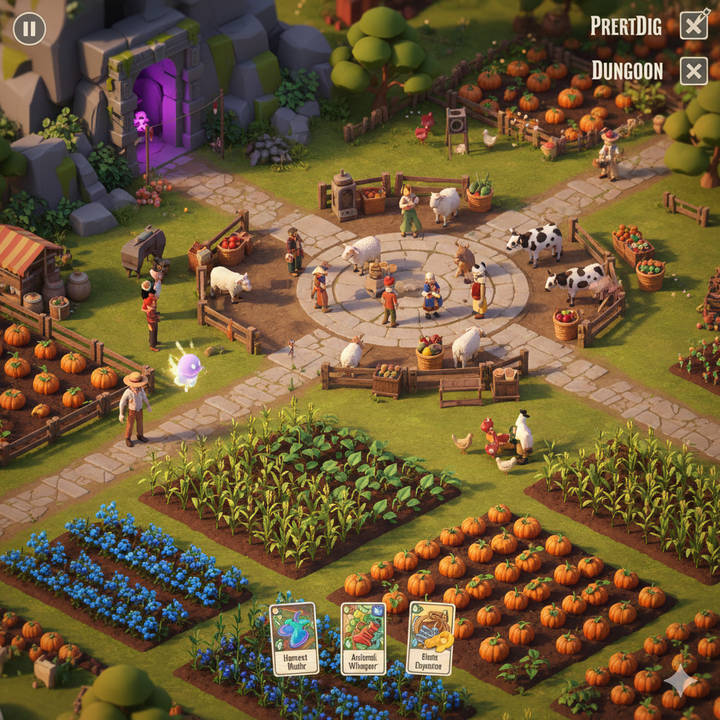 Descubre Cornucopia: Revoluciona el Juego de Granjas con Cero Lag Cornucopia: Revoluciona el Juego de Granjas con Cero Lag